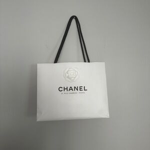 Chanel Box and Shopping Bag